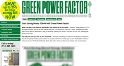 Desktop Screenshot of greenpowerfactor.com