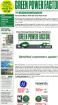 Mobile Screenshot of greenpowerfactor.com